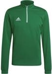 Adidas Entrada 22 Training Oberteil Sweatshirt f&uuml;r Herren, gr&uuml;n HI2129