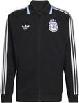 Adidas Argentinien 2026 Away Anthem Fu&szlig;balljacke f&uuml;r Herren, schwarz JZ6287
