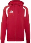 Adidas Tiro26 League Full Zip Kapuzensweater f&uuml;r Herren, rot KF9106