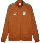 Puma Elfenbeink&uuml;ste King Anthem Fu&szlig;balljacke f&uuml;r Herren, braun 784745