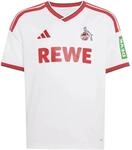 Adidas 1. FC K&ouml;ln 26/27 Home Trikot f&uuml;r Kinder, wei&szlig; KU2881