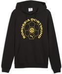Puma Borussia Dortmund Ftblculture Kapuzensweater f&uuml;r Herren, schwarz 786353