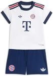 Adidas Performance FC Bayern M&uuml;nchen 26/27 Away Baby Kit Kinder Trikot, wei&szlig;, Gr.