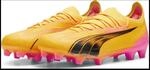 Puma Ultra Ultimate FG/AG Damen Nockenschuhe, orange, Gr. 38 &frac12; 107767-03
