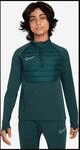 Nike Therma-Fit Academy23 Kinder Sweatshirt, gr&uuml;n, Gr. S fj6181-328