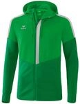Erima Squad mit Kapuze Kapuzensweater f&uuml;r Kinder, gr&uuml;n 1032052