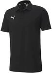 Puma TeamGOAL 23 Casuals Polo Poloshirt f&uuml;r Herren, schwarz 656579