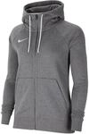 Nike Park Full-Zip Kapuzensweater f&uuml;r Damen, grau CW6955-071
