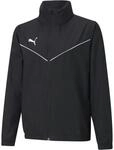 Puma TeamRISE All Weather Jkt Fu&szlig;balljacke f&uuml;r Kinder, schwarz 657402