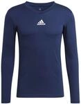 Adidas Team Base Longsleeve Trikot f&uuml;r Herren, blau GN5675