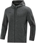 Jako Premium Basics Fu&szlig;balljacke, grau 6829