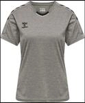 Hummel Core XK Poly Damen T-Shirt, grau, Gr. XL 211457-2006