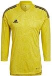 Adidas Condivo 22 Long Sleeve Torwarttrikot Trikot f&uuml;r Herren, gelb HF0137