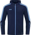 Jako Power Kapuzensweater, blau 6823