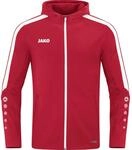 Jako Power Kapuzensweater f&uuml;r Damen, rot 6823