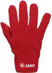 Jako Feldspielerhandschuhe Fleece Fu&szlig;ballhandschuhe, rot 1232