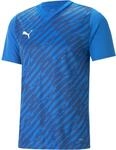 Puma TeamULTIMATE T-Shirt f&uuml;r Herren, blau 705371