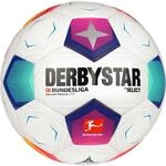 Derbystar Bundesliga Brillant Replica Light v23 Outdoor-Fu&szlig;ball f&uuml;r Kinder, wei&szlig;