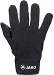 Jako Feldspielerhandschuhe Fleece Fu&szlig;ballhandschuhe, schwarz 1232