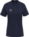 Hummel Move Grid Polo T-Shirt f&uuml;r Damen, blau 214794