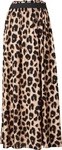 Only Maxirock "ONLVENEDIG AOP LIFE LONG SKIRT", Damen, Gr. S (36), beige (cloud