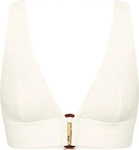 Triumph B&uuml;gel-Bikini-Top "Summer Dune P", Damen, Gr. 36, Cup B, wei&szlig; (beige)