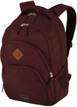 Travelite Laptoprucksack "BASICS Melange", Gr. B/H/T: 31cm x 45cm x 16cm, rot