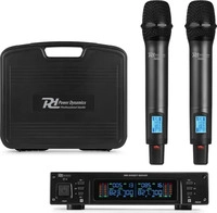 Power Dynamics "PD220" 2x 80 Kanal Profi True Diversity UHF-Funkmikrofon System