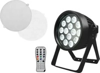 EUROLITE "LED IP PAR 14x8W QCL" Outdoor Scheinwerfer mit Diffusorscheiben