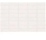 Kleine Wolke Badteppich Tiles Natur 60x100 cm