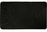Kleine Wolke Badteppich Bow Schwarz 80x140 cm