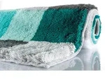Kleine Wolke Badteppich Caro Petrol 70 cm x 120 cm