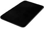 Kleine Wolke Badteppich Cony Schwarz 55x 65 cm