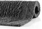 Kleine Wolke Badteppich Cotone Schiefer 50x 50 cm WC-Vorleger ohne Ausschnitt