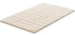 GRUND Badteppich VOGUE Natur 60x60 cm WC-Vorleger ohne Ausschnitt
