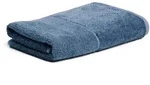 M&Ouml;VE Frottierserie Bamboo Luxe Uni steelblue Handtuch 50x100 cm