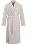 M&Ouml;VE Homewear Schalkragen-Bademantel Velour silver grey XS - 34/40