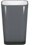 Kleine Wolke Zahnputzbecher Easy Anthrazit 7,2 x 11 x 7,2