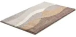 GRUND Badteppich HILLS taupe 70x120 cm