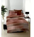 kaeppel Bettw&auml;sche Satin Timeless terra 135x200 cm + 80x80 cm