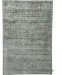 Tom Tailor Viskose-Teppich Shine uni 300 gr&uuml;n 250x350 cm