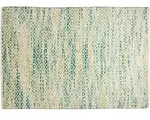 Tom Tailor Handwebteppich Smooth Comfort diamond gruen 65 x 135 cm