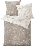 Kleine Wolke Bettw&auml;sche Savannah Taupe Standard Bettbezug 135x200, Kissenbezug