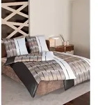 Janine Bettw&auml;sche CARMEN S Interlock-Jersey 55026 kaffee 135x200 cm + 80x80 cm