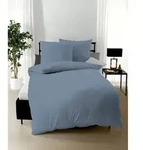kaeppel Bettw&auml;sche Satin Uni taube 155x220 cm + 80x80 cm