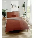 kaeppel Bettw&auml;sche Satin Master terra 155x220 cm + 80x80 cm