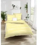 kaeppel Bettw&auml;sche Satin Motion Colours gelb 155x220 cm + 80x80 cm