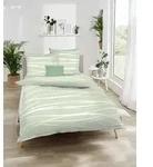 kaeppel Bettw&auml;sche Satin Motion Colours jade 135x200 cm + 80x80 cm