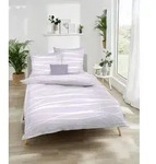 kaeppel Bettw&auml;sche Satin Motion Colours flieder 135x200 cm + 80x80 cm