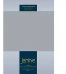 Janine Topper Spannbetttuch Elastic-Jersey 5001 platin 200x200 cm